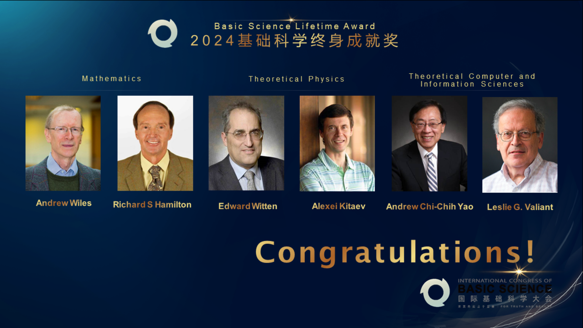 Winners of International Basic Science Life Award Gather in Beijing